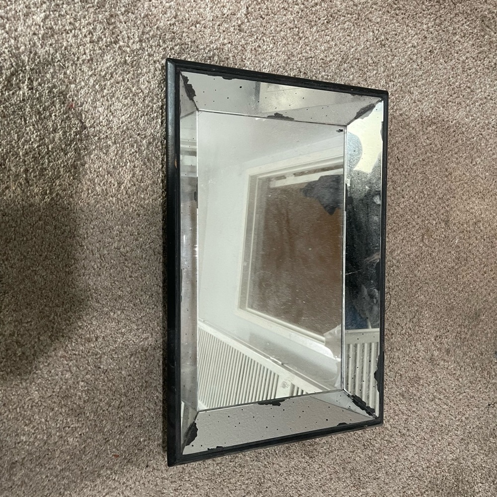 Glass tray decorative